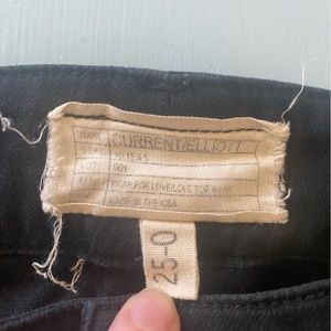 Current/Elliott - black, straight leg, skinny pant